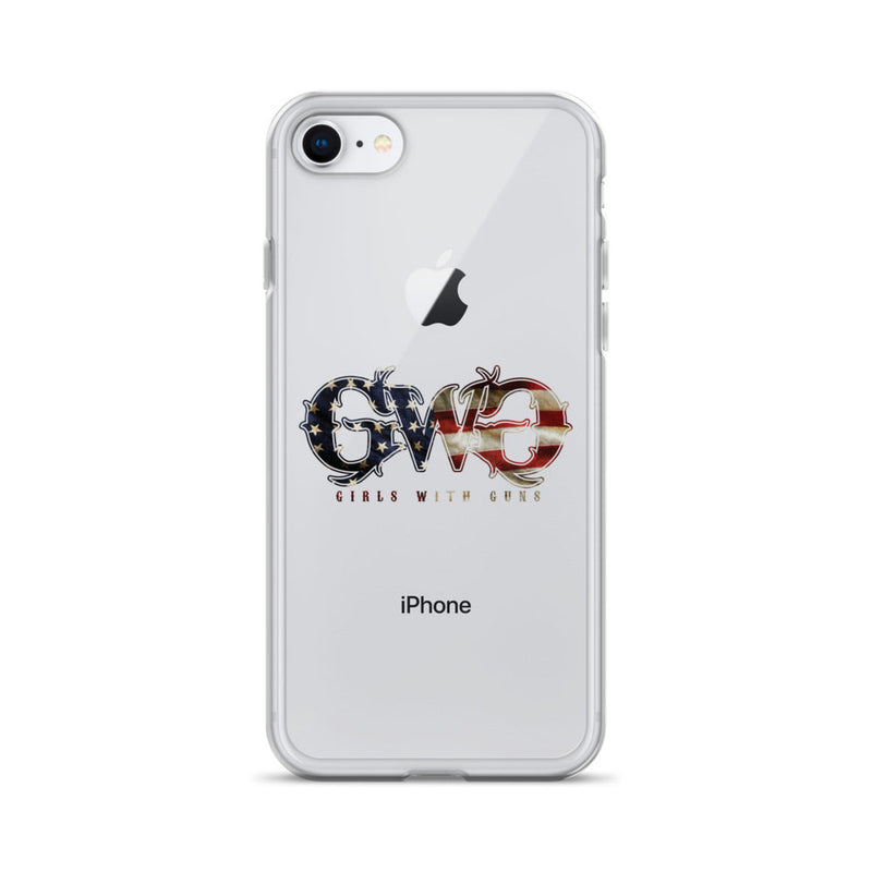 Load image into Gallery viewer, Liberty Logo Clear iPhone® Case