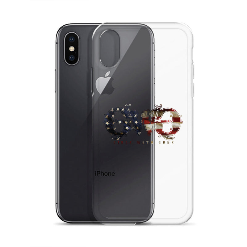 Load image into Gallery viewer, Liberty Logo Clear iPhone® Case