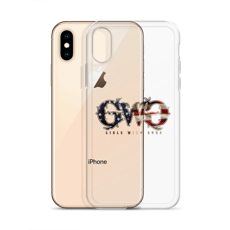 Load image into Gallery viewer, Liberty Logo Clear iPhone® Case