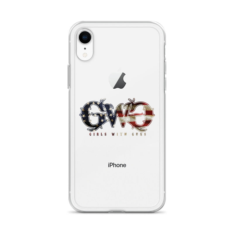 Load image into Gallery viewer, Liberty Logo Clear iPhone® Case