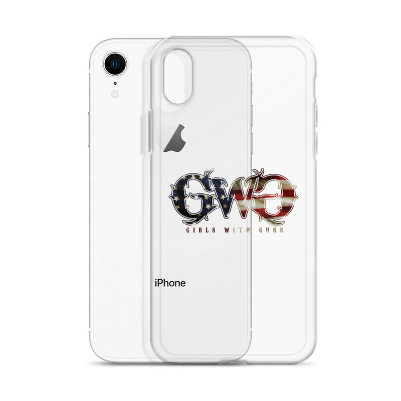 Load image into Gallery viewer, Liberty Logo Clear iPhone® Case