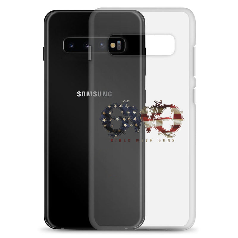 Load image into Gallery viewer, Liberty Logo Clear Samsung® Phone Case