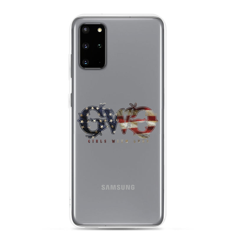 Load image into Gallery viewer, Liberty Logo Clear Samsung® Phone Case