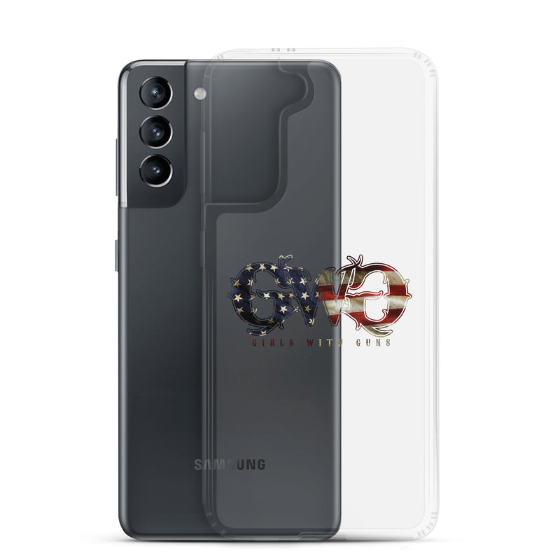 Load image into Gallery viewer, Liberty Logo Clear Samsung® Phone Case
