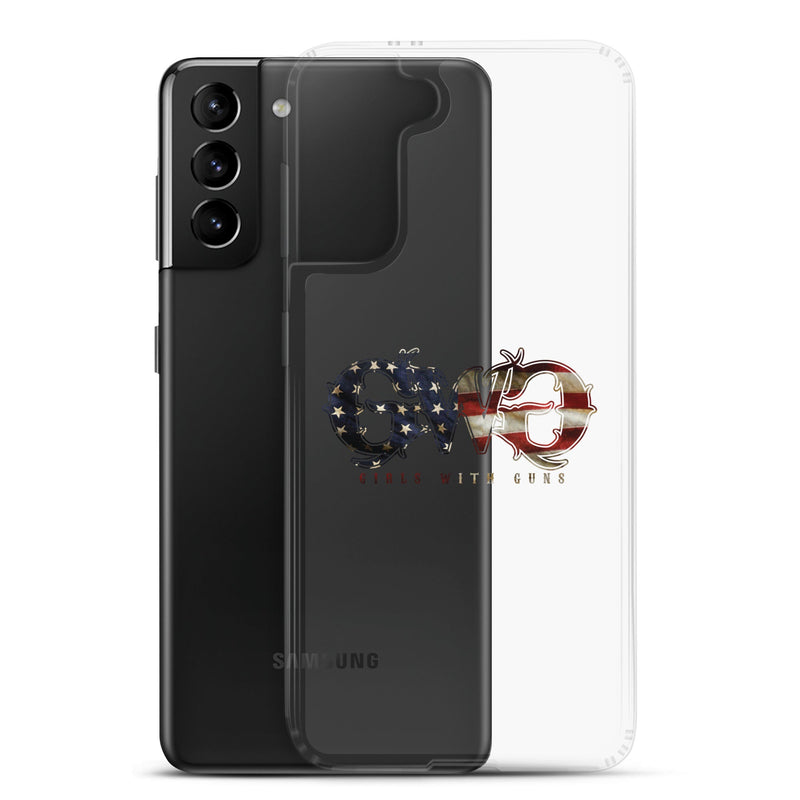 Load image into Gallery viewer, Liberty Logo Clear Samsung® Phone Case