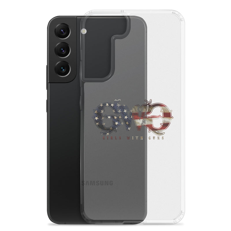 Load image into Gallery viewer, Liberty Logo Clear Samsung® Phone Case