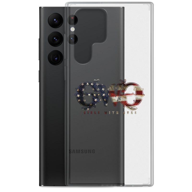 Load image into Gallery viewer, Liberty Logo Clear Samsung® Phone Case