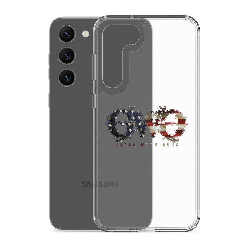 Load image into Gallery viewer, Liberty Logo Clear Samsung® Phone Case