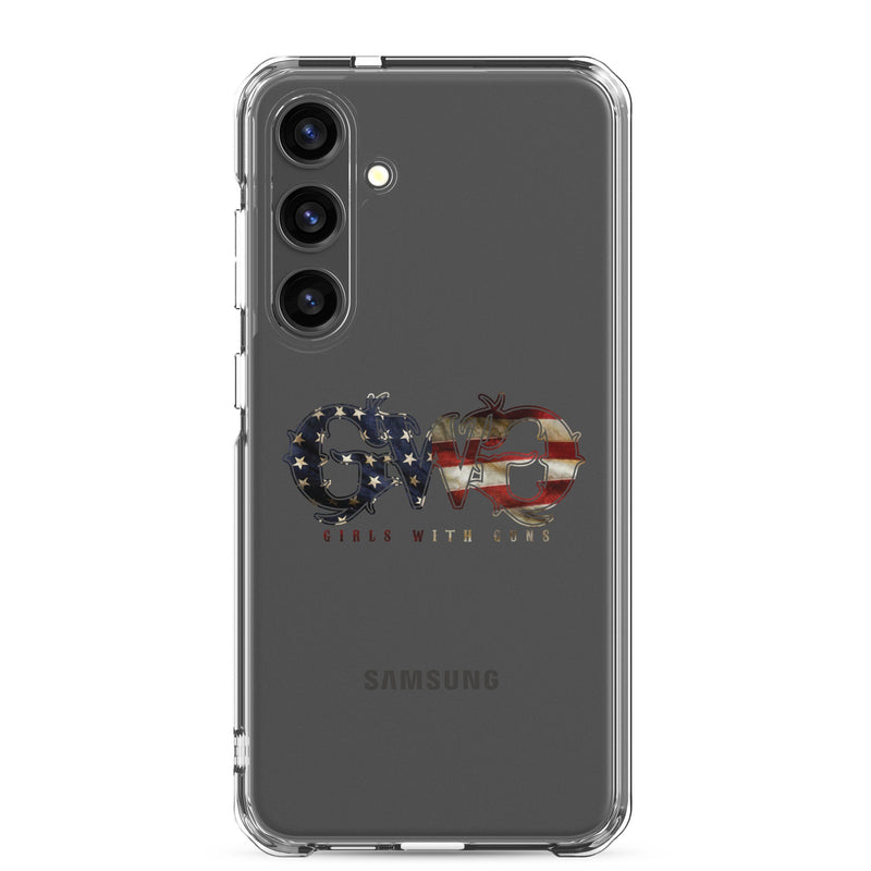 Load image into Gallery viewer, Liberty Logo Clear Samsung® Phone Case