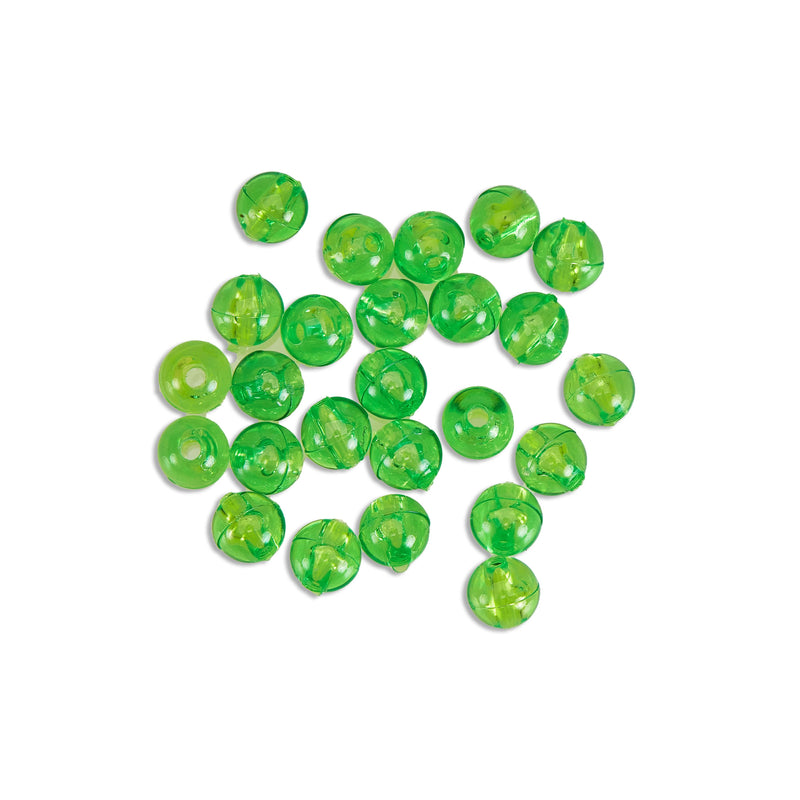 Load image into Gallery viewer, Clear Green 6MM Beads (20pack)