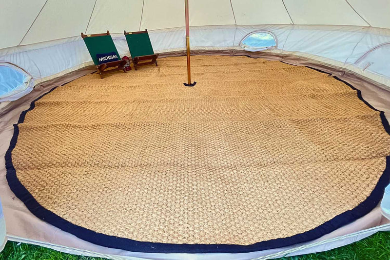 Load image into Gallery viewer, Coir Bell Tent Rug Half-Moon | 16' (5M)