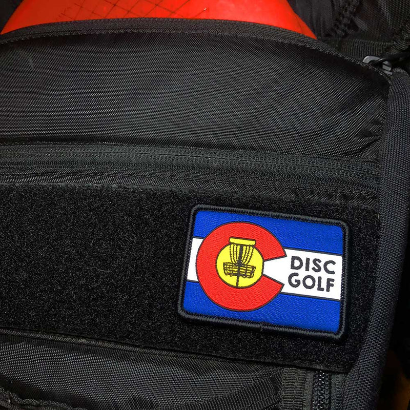 Load image into Gallery viewer, Colorado Disc Golf Patch - Hook And Loop