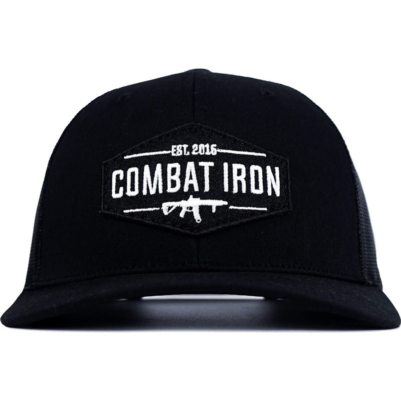 Load image into Gallery viewer, Original AR Black Patch Snapback Hat