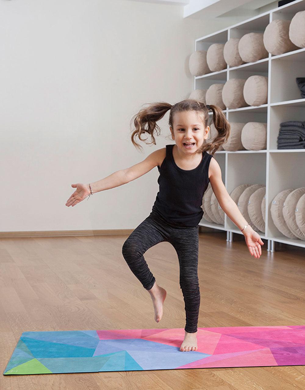 Kids Combo Yoga Mat - Geo