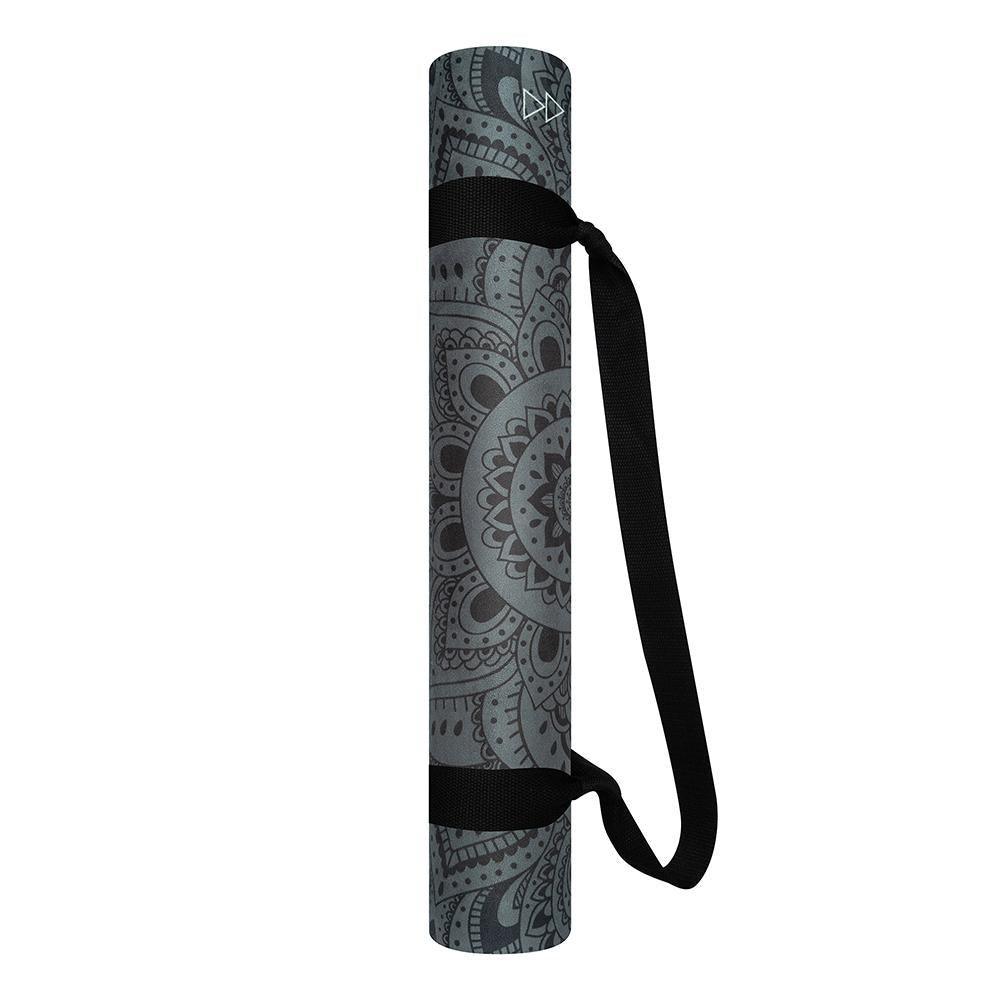 Travel Combo Yoga Mat - Mandala Black