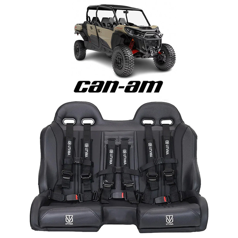 Load image into Gallery viewer, Commander Max Front Bench Seat With Harnesses (2021+)