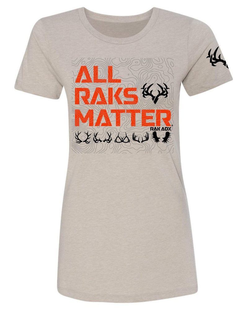 Load image into Gallery viewer, Womens All Raks Matter Topo Tee (LIMITED EDITION)
