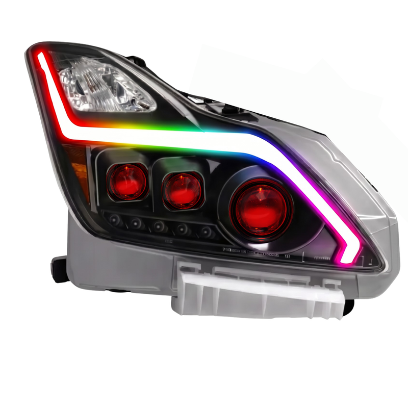 Load image into Gallery viewer, (2010-2013) Infiniti G37 Multicolor Flow DRL Boards (for Spyder Headlights only)