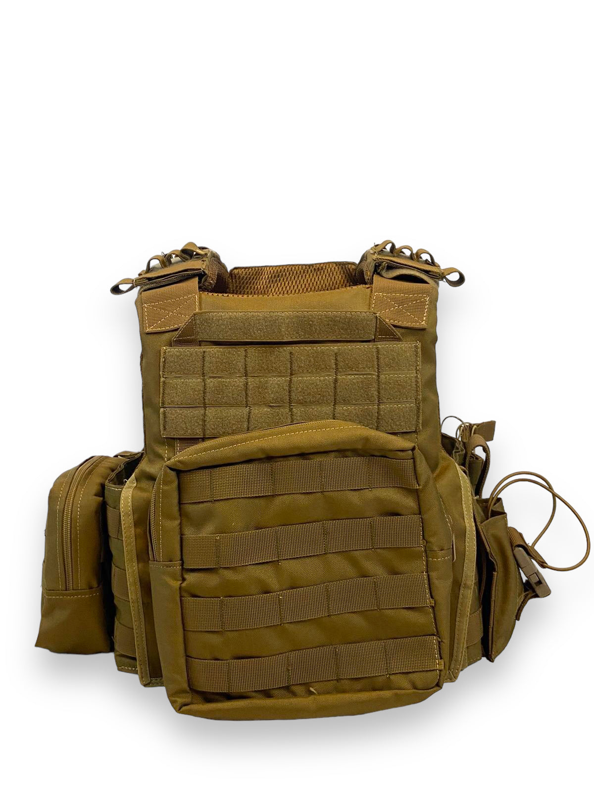 10 pcs Full Assault Package Vest Plate Carrier – MOLLE System, Multicam® Nylon