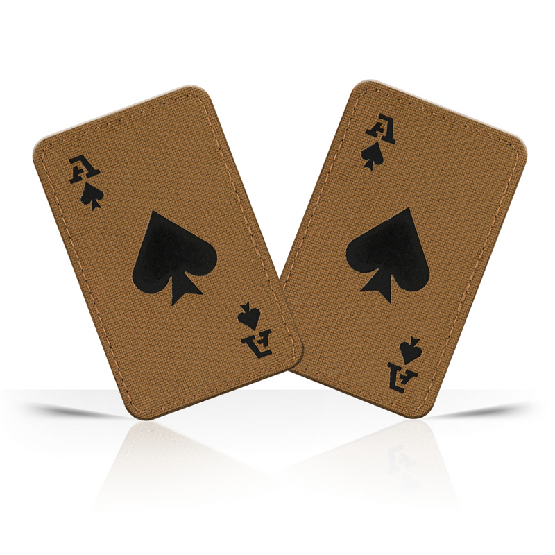 Load image into Gallery viewer, M-Tac patch Ace of Spades Laser Cut - (Set of 2)