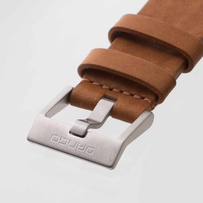 Load image into Gallery viewer, CR-01 - Chrono Watch with Italian Leather Strap - Whiskey Brown