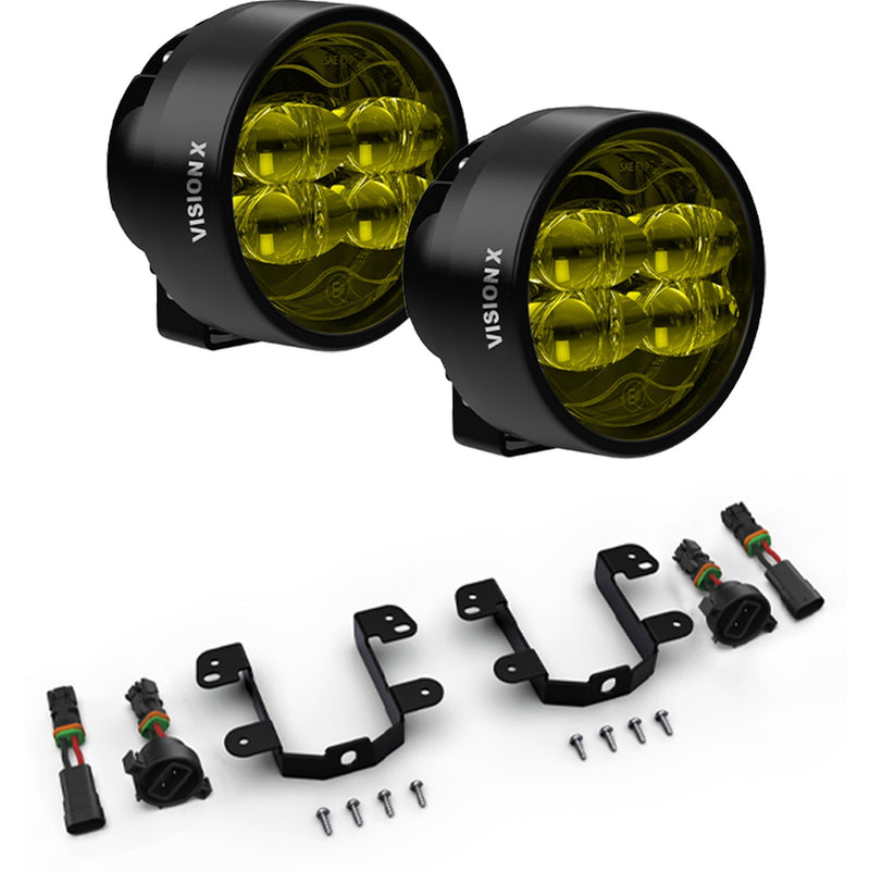 Load image into Gallery viewer, CR-Series Performance LED Fog Light Upgrade Kit - Jeep Wrangler JK, JL & Gladiator JT