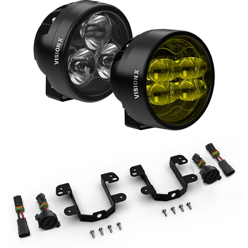 Load image into Gallery viewer, CR-Series Performance LED Fog Light Upgrade Kit - Jeep Wrangler JK, JL & Gladiator JT