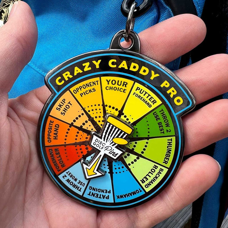 Load image into Gallery viewer, Crazy Caddy Game PRO - Keychain Disc Golf Game