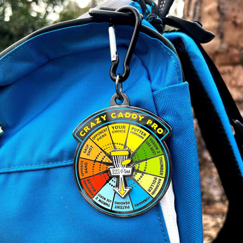 Load image into Gallery viewer, Crazy Caddy Game PRO - Keychain Disc Golf Game
