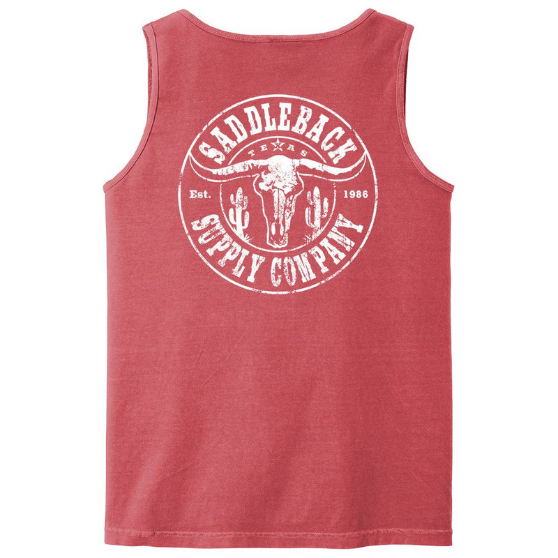 Load image into Gallery viewer, Desert Skull Pigment Tank Top