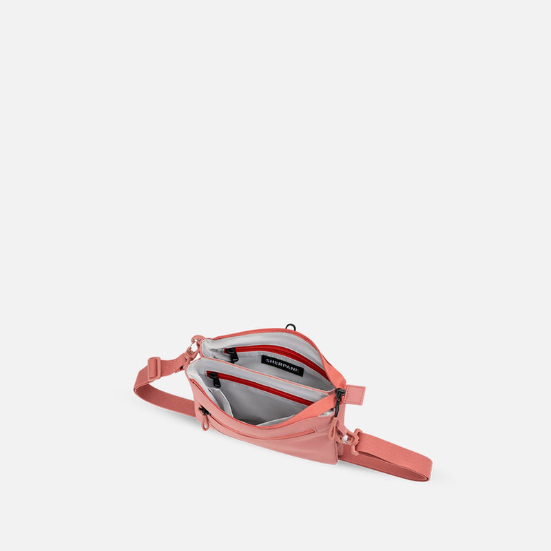Load image into Gallery viewer, Zoom | Slim RFID Crossbody - Desert Pink