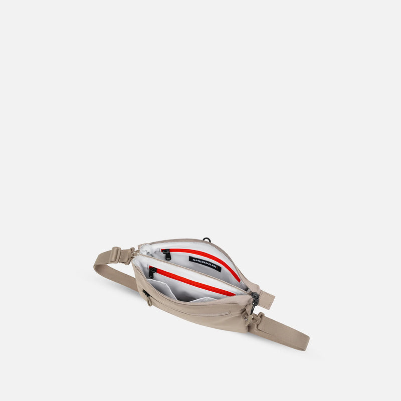 Load image into Gallery viewer, Zoom | Slim RFID Crossbody - Desert Pink