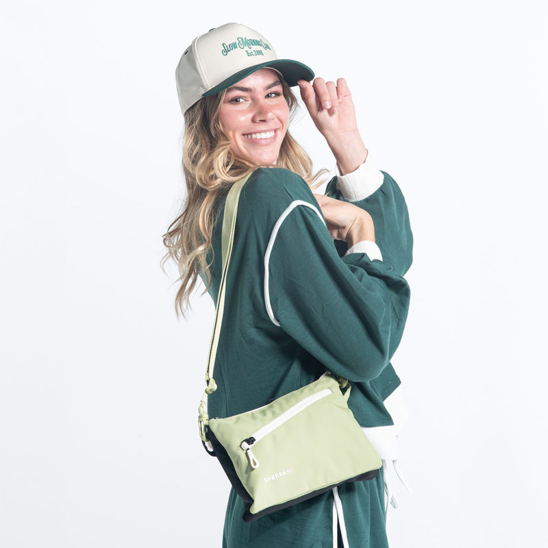 Load image into Gallery viewer, Zoom | Slim RFID Crossbody - Desert Pink
