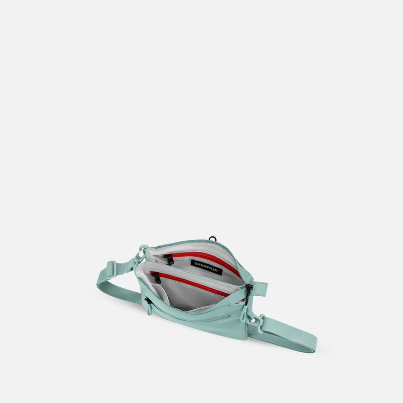 Load image into Gallery viewer, Zoom | Slim RFID Crossbody - Desert Pink