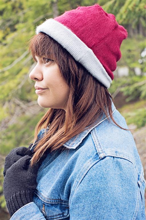 Load image into Gallery viewer, Cuenca Reversible Brushed Alpaca Beanie Hat