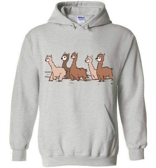 Load image into Gallery viewer, Curious Alpacas Gildan Heavy Blend Hoodie