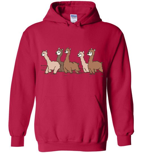 Load image into Gallery viewer, Curious Alpacas Gildan Heavy Blend Hoodie