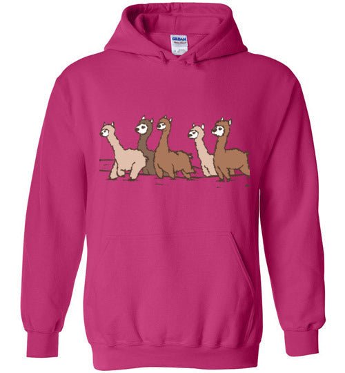 Load image into Gallery viewer, Curious Alpacas Gildan Heavy Blend Hoodie