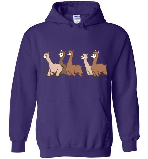 Load image into Gallery viewer, Curious Alpacas Gildan Heavy Blend Hoodie