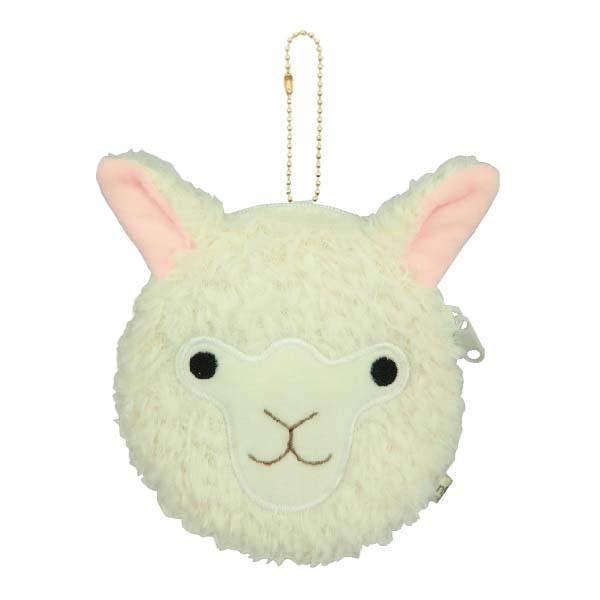 Load image into Gallery viewer, Cute Alpaca Face Coin Purse