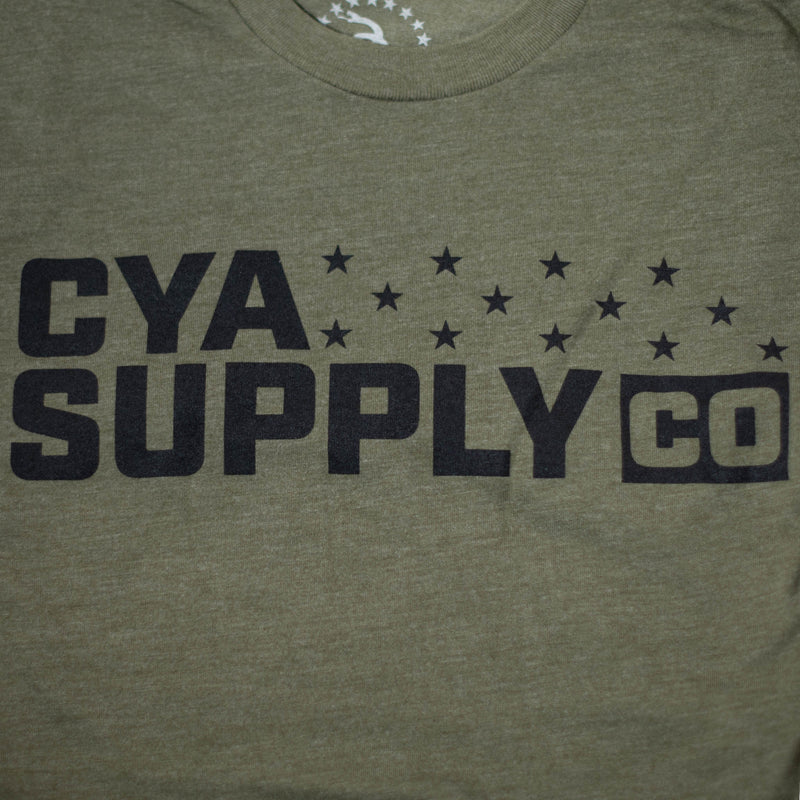 Load image into Gallery viewer, CYA Supply 13 Stars Logo T-Shirt
