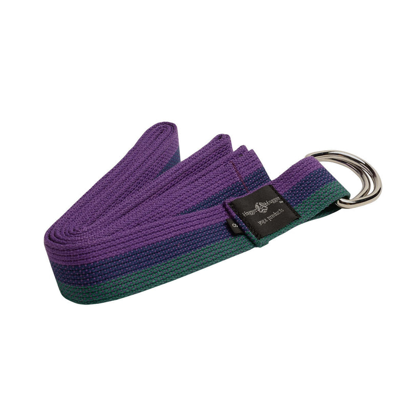 Load image into Gallery viewer, D-Ring Cotton Yoga Strap