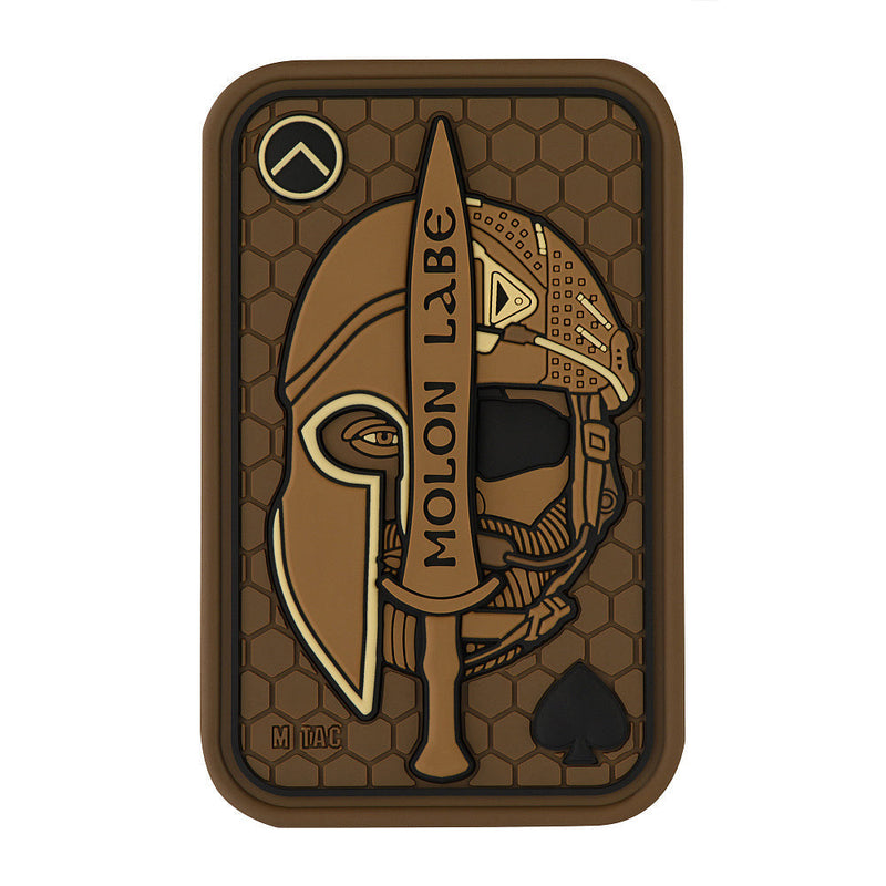 Load image into Gallery viewer, M-Tac patch Molon Labe Ace 3D PVC
