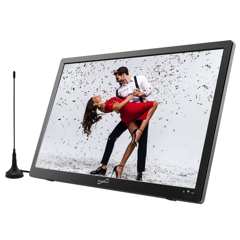 Load image into Gallery viewer, 16" Supersonic Portable 12 Volt Digital LED TV with USB, SD, and HDMI Input