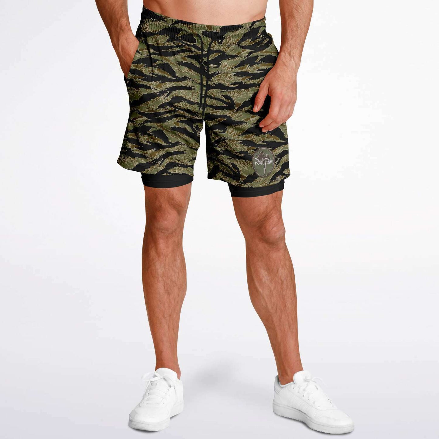 Rad Palm Tiger Stripe 2 in 1 Shorts