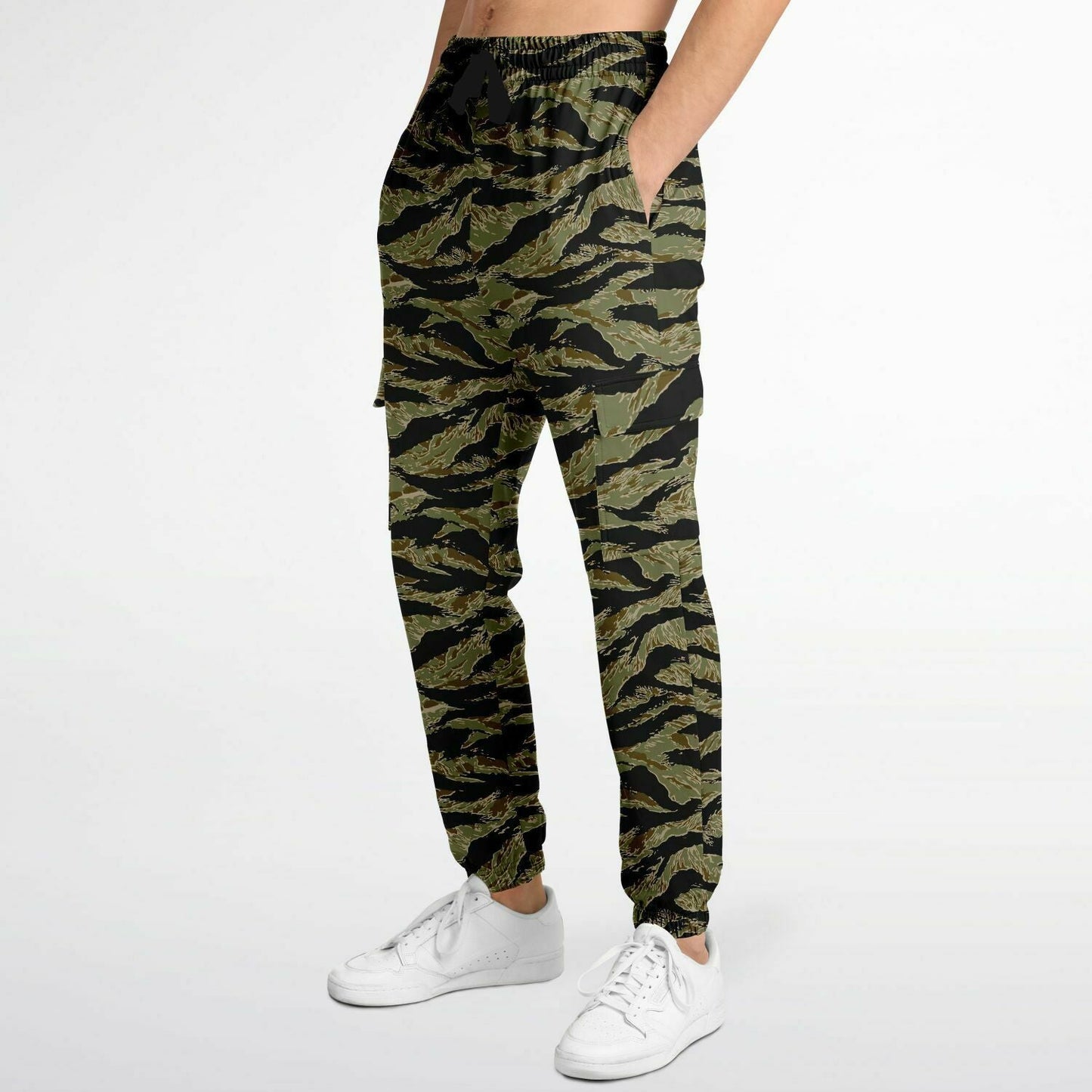 Rad Palm Tiger Stripe Cargo Joggers
