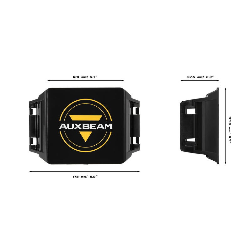 Load image into Gallery viewer, V-Max Series LED Pod Light Black Cover Light Shield Cover