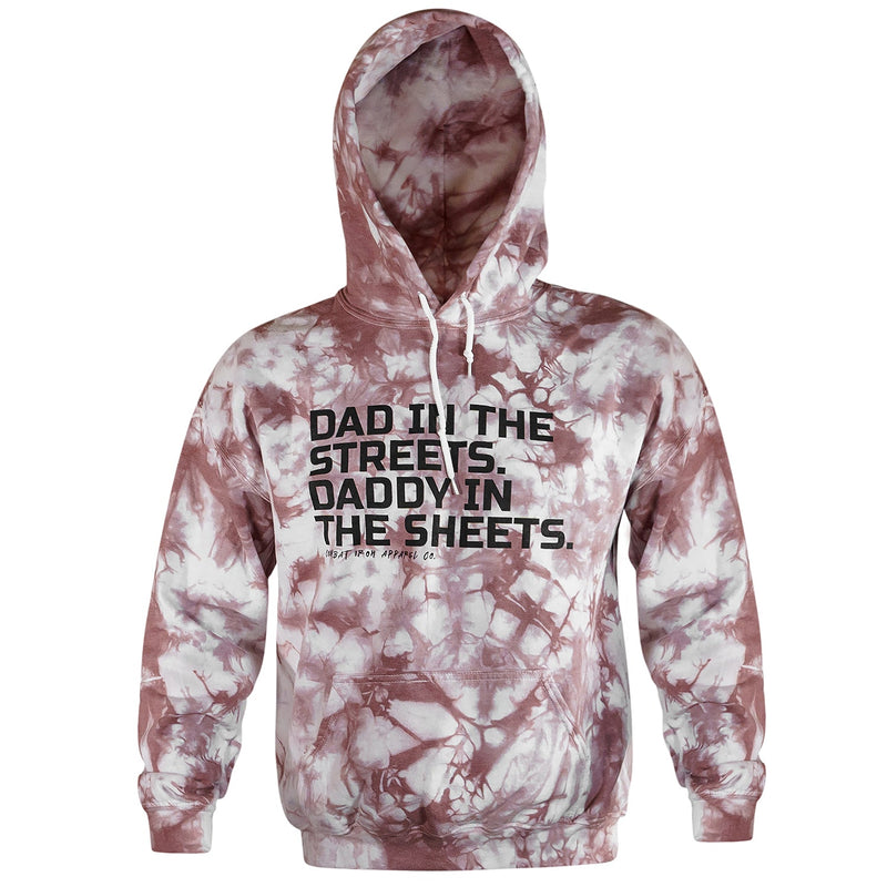 Load image into Gallery viewer, Dad In The Streets. Daddy In The Sheets. Men's Hoodie