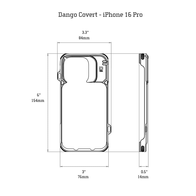 Load image into Gallery viewer, DANGO Covert Case for Iphone 16 Pro