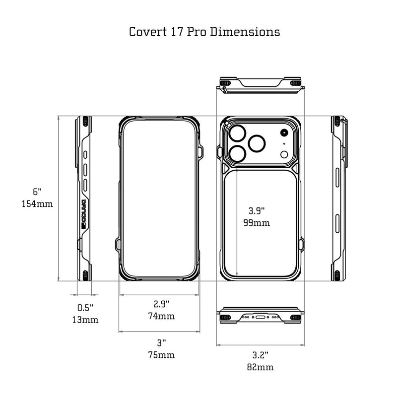 Load image into Gallery viewer, DANGO Covert Case for Iphone 17 Pro